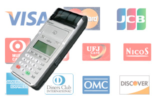 モバイル・クレジットカード決済システムのイメージ